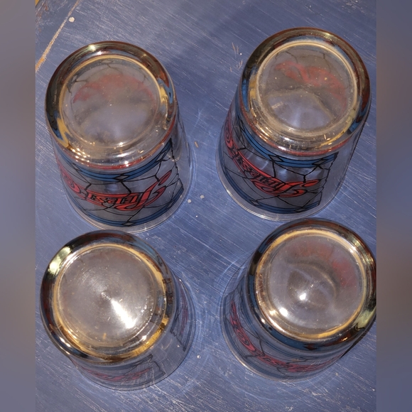 SET OF 4 - Vtg PEPSI COLA DRINKING GLASSES - Picture 5 of 5